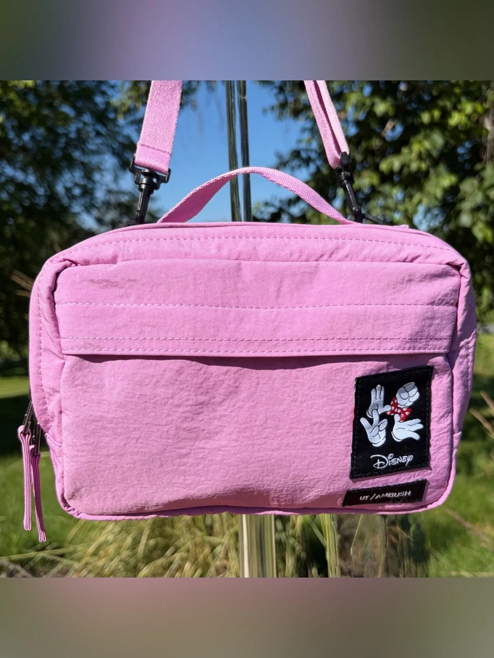 Disney LOVE Minnie Mouse UNIQLO Ambush Crossbody NWOT - Picture 6 of 14